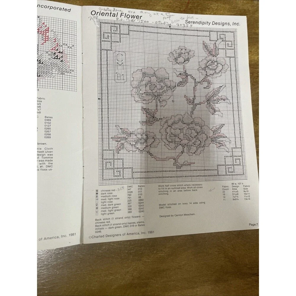 Cross Stitch Pattern‎ Booklet: Collector's Corner (CDA)